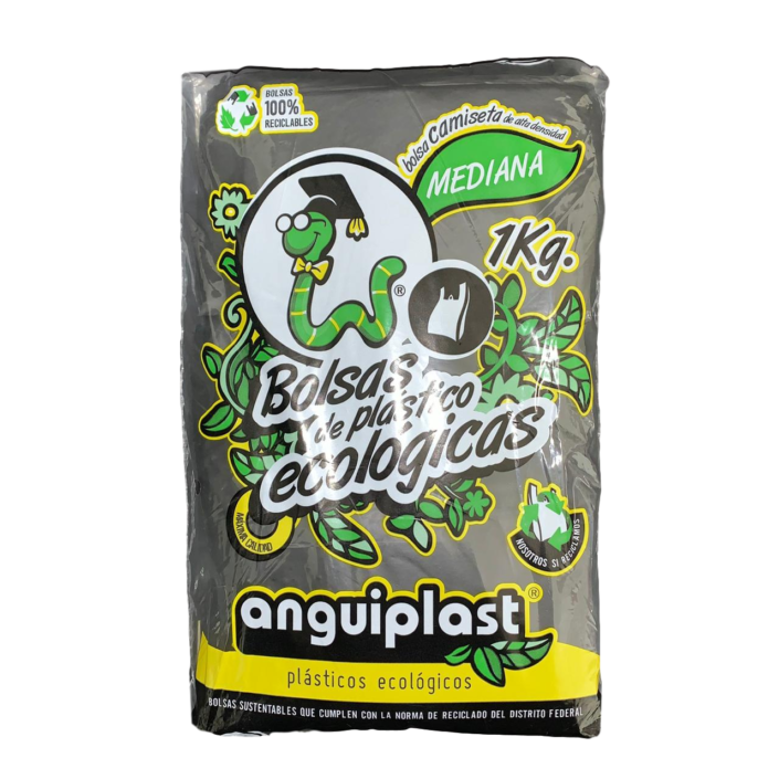 Bolsa Negra Para Basura Vitabag Biodegradable X K P Nacional