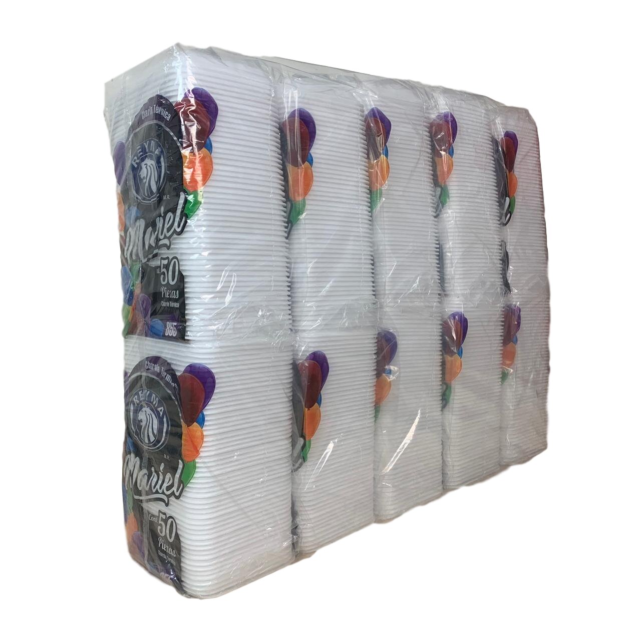 Charola Térmica Reyma Mariel 855 10 Pack Con 500 Piezas - Nacional de  Empaques Desechables